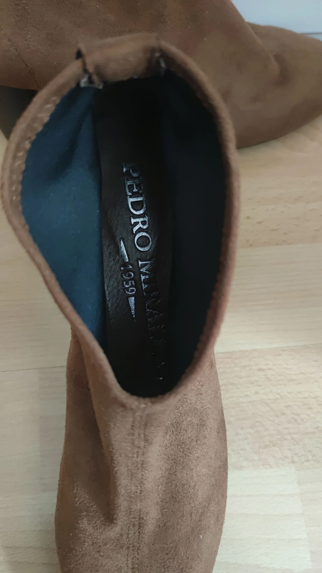 Botines de ante com salto Pedro Miralles Tamanho 38 – photo 8